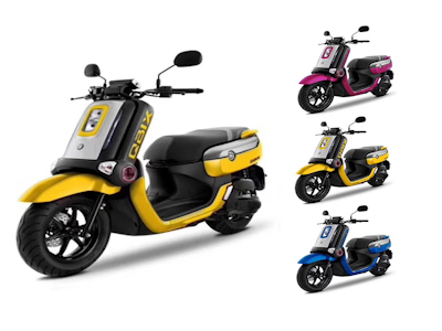 Синий Желтый Розовый Пользовательский Цвет Мощный 125cc Скутер С Воздушным Охлаждением Бензиновый Мотоцикл